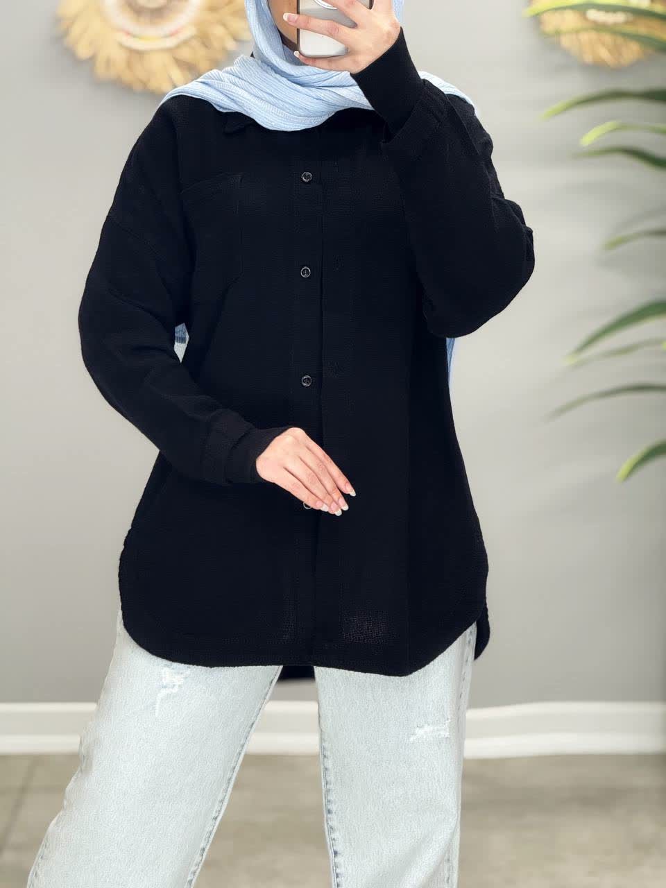 1748-شومیز مانتویی کنفی