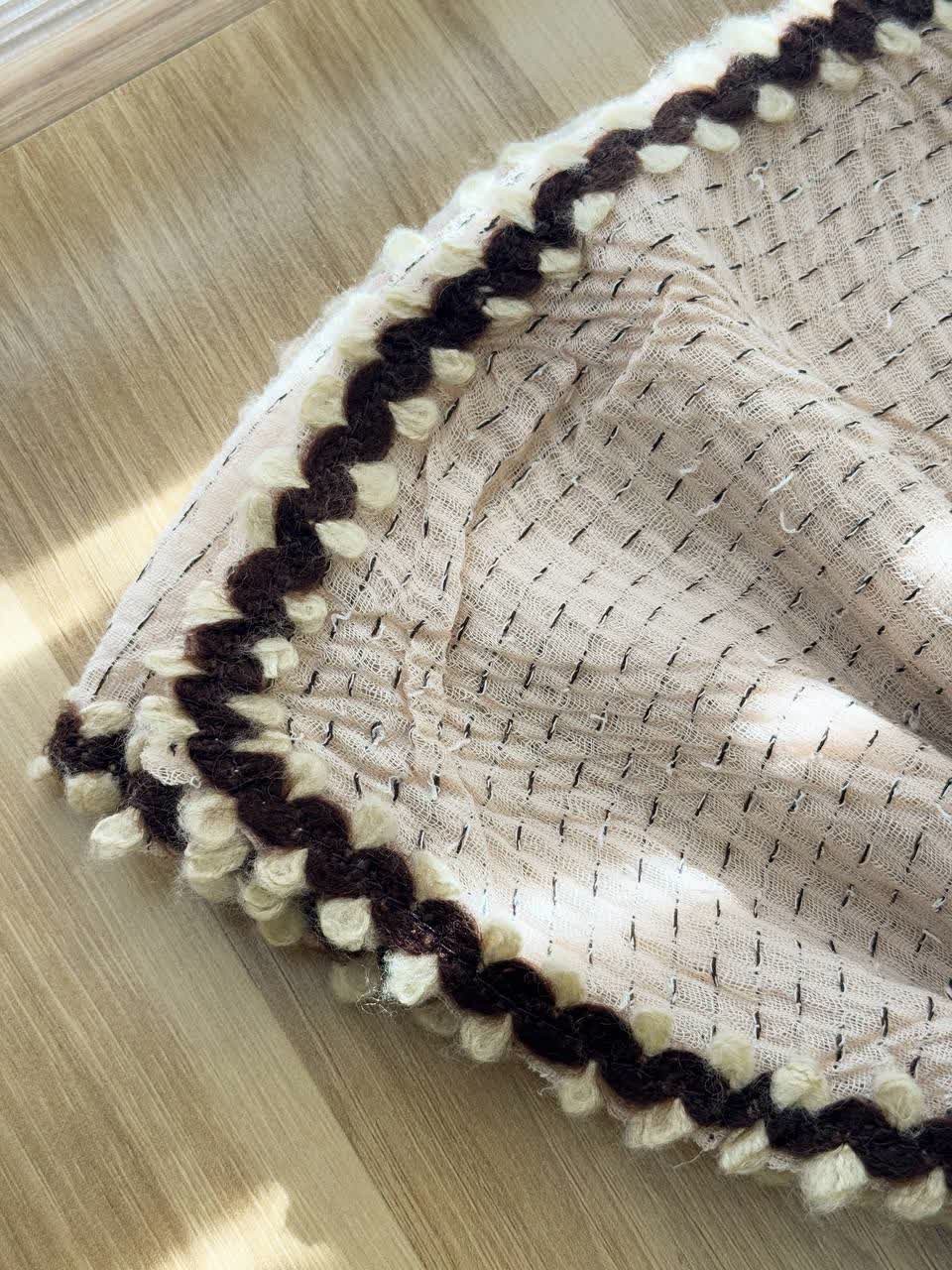 02486-شال مورچه ای طنابی