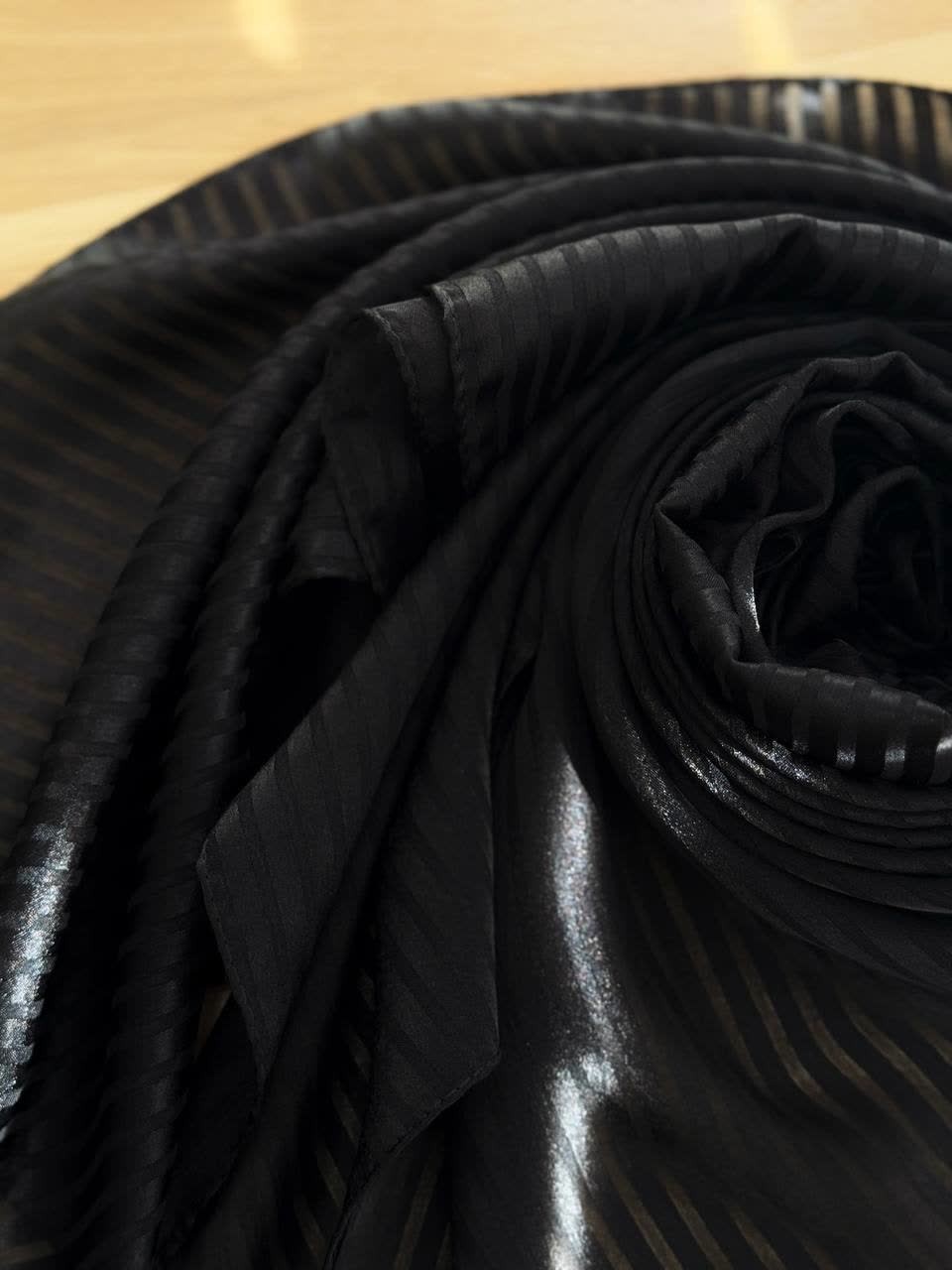 02477-روسری مشکی ژابیز (ویژه محرم)