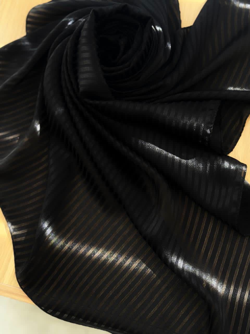 02477-روسری مشکی ژابیز (ویژه محرم)