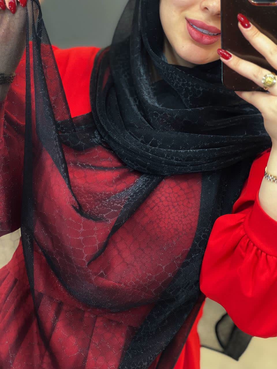 02476-شال شنی توری