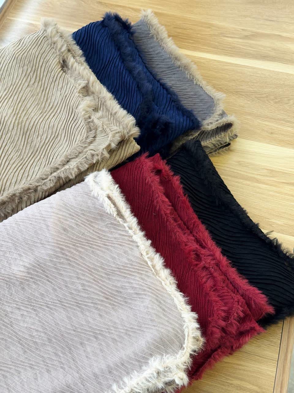 02488-شال لبه ریش آدینا