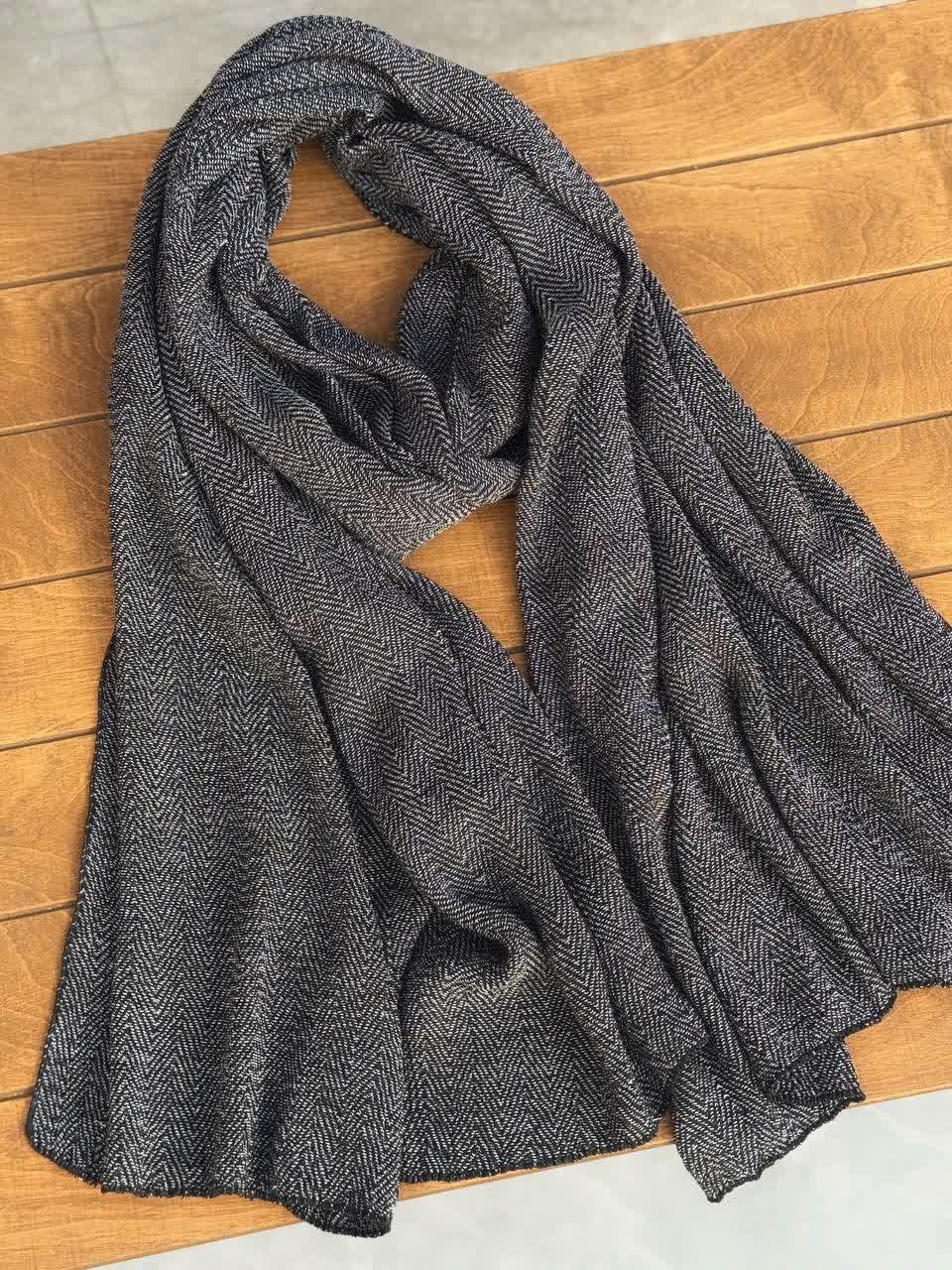 02490-شال نخ پنبه لوزی