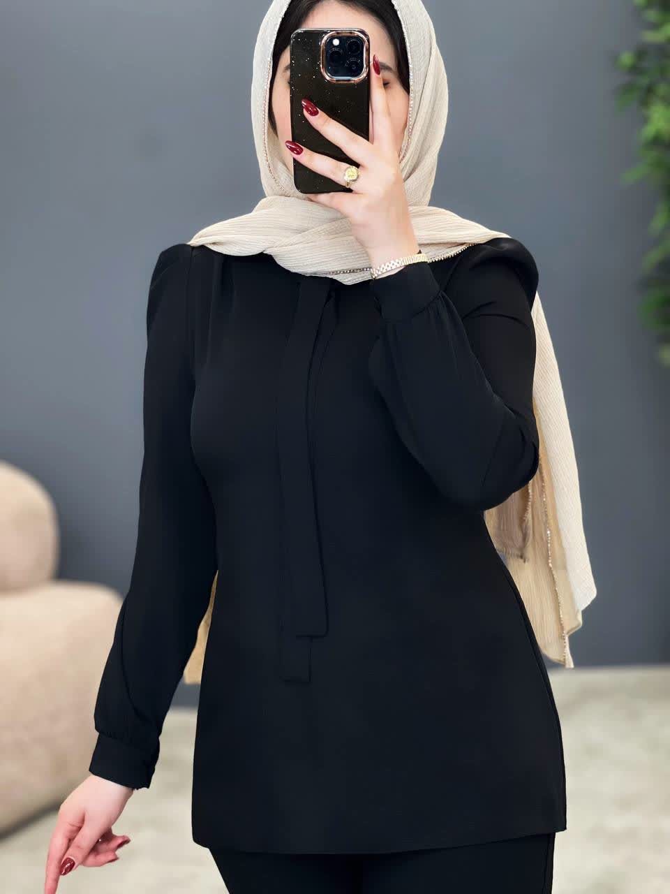 1762-شومیز کراواتی پرادو