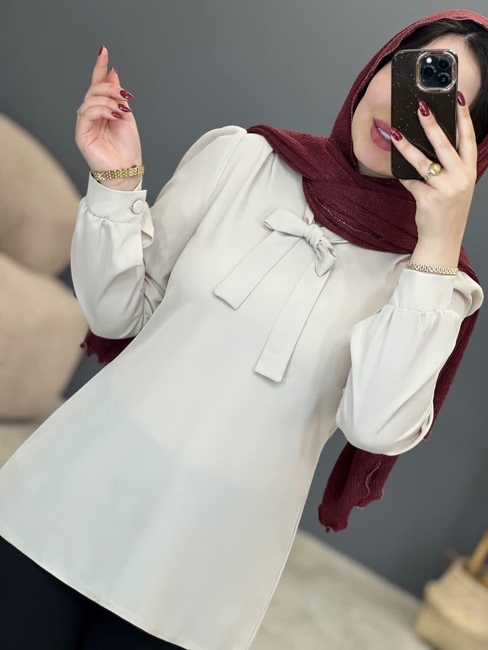 1762-شومیز کراواتی پرادو