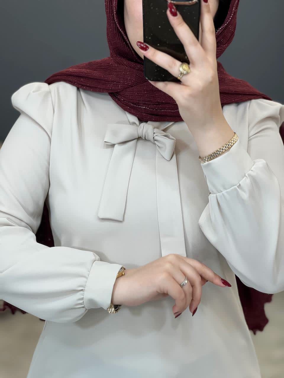 1762-شومیز کراواتی پرادو