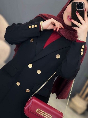 1787-کت مزونی هایدی