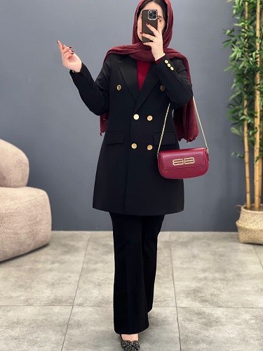 1787-کت مزونی هایدی