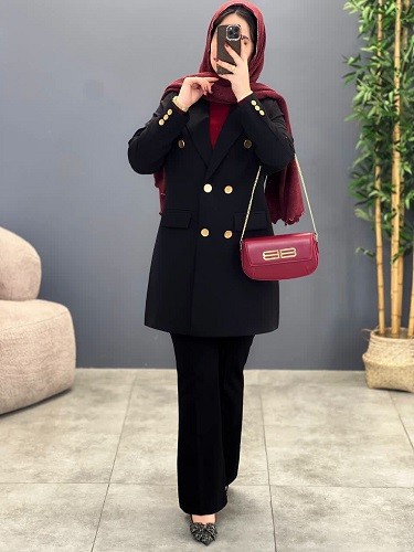 1787-کت مزونی هایدی