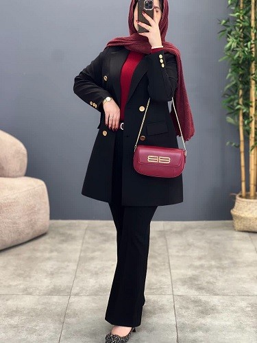 1787-کت مزونی هایدی