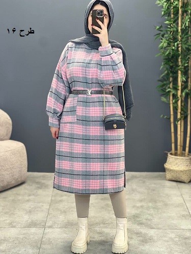 1789_کفتان پشمی چهارخونه