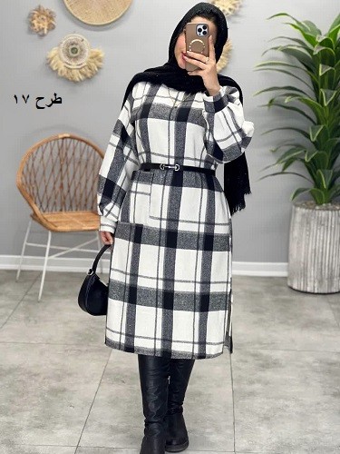 1789_کفتان پشمی چهارخونه