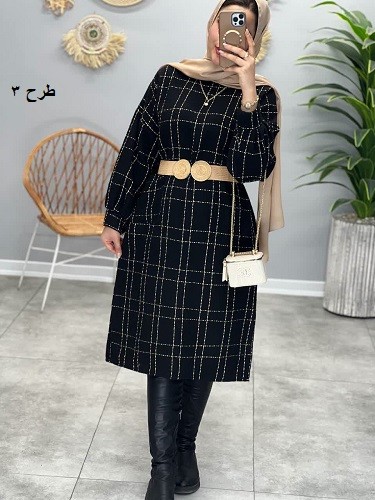 1789_کفتان پشمی چهارخونه