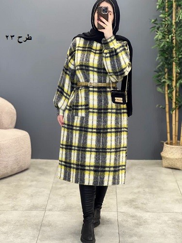 1789_کفتان پشمی چهارخونه