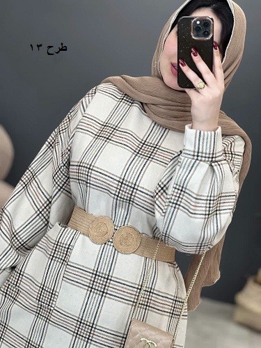 1789_کفتان پشمی چهارخونه