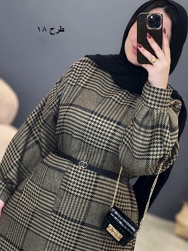 1789_کفتان پشمی چهارخونه