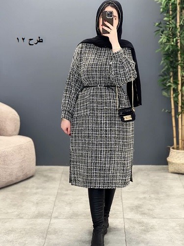 1789_کفتان پشمی چهارخونه