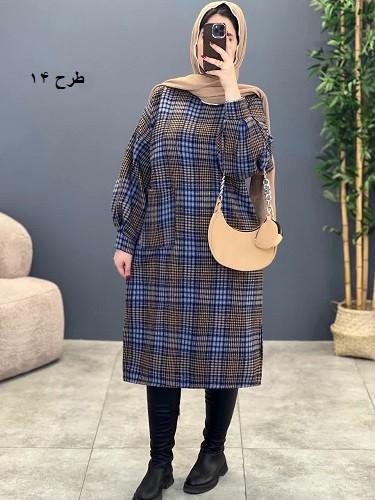 1789_کفتان پشمی چهارخونه