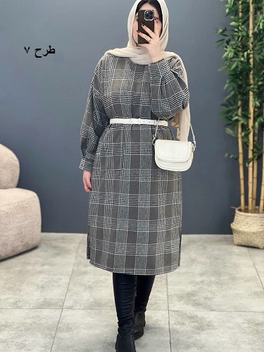 1789_کفتان پشمی چهارخونه