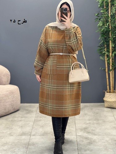 1789_کفتان پشمی چهارخونه