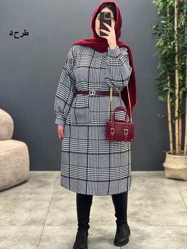 1789_کفتان پشمی چهارخونه