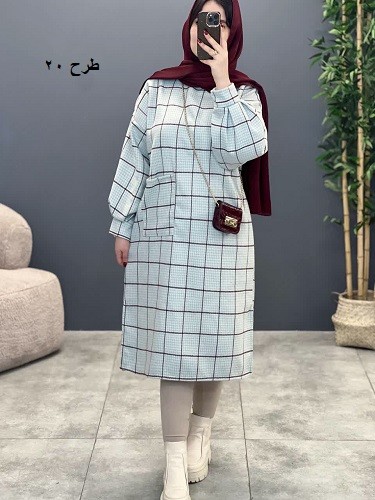 1789_کفتان پشمی چهارخونه