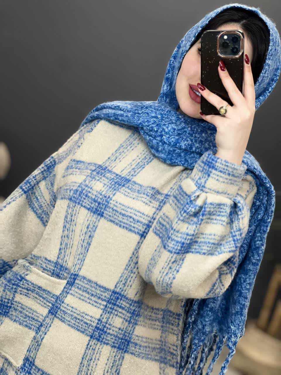 1789_کفتان پشمی چهارخونه