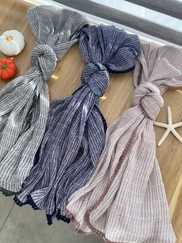 02502-شال گلدار اوسی