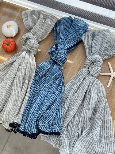 02502-شال گلدار اوسی