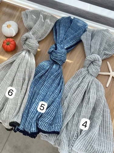 02502-شال گلدار اوسی