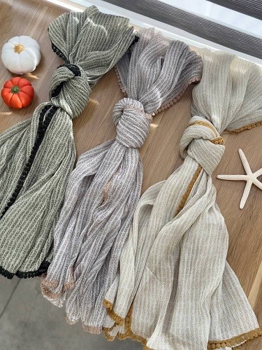 02502-شال گلدار اوسی