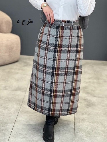 1796_دامن چهارخونه پشمی