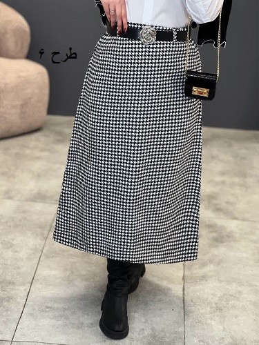 1796_دامن چهارخونه پشمی