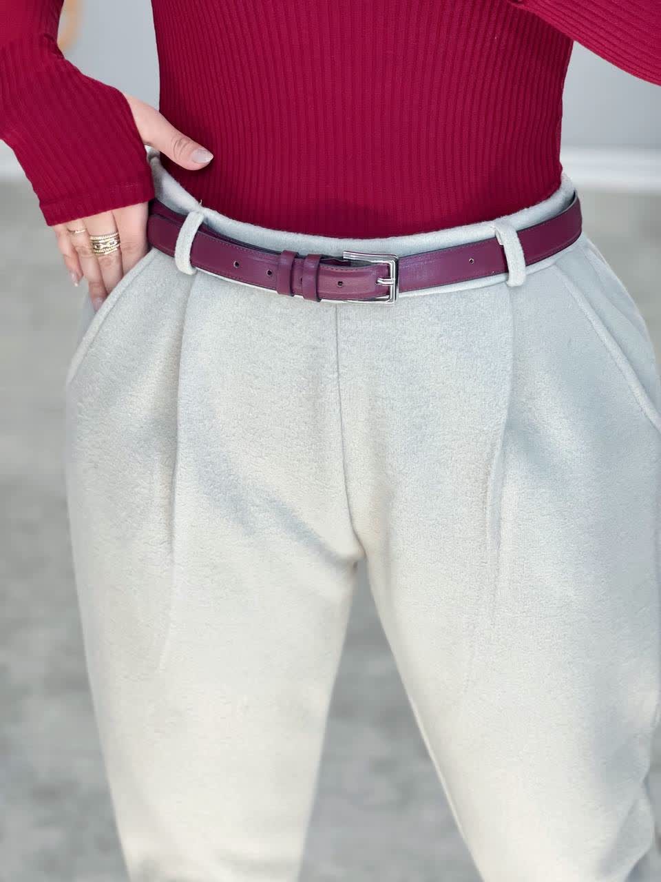 1802-شلوار مام استایل فوتر