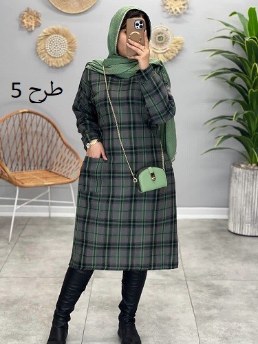 1803_کفتان چهارخونه بلند