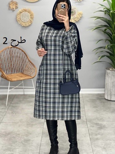 1803_کفتان چهارخونه بلند