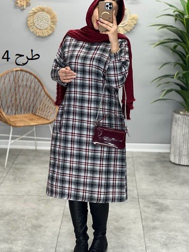 1803_کفتان چهارخونه بلند