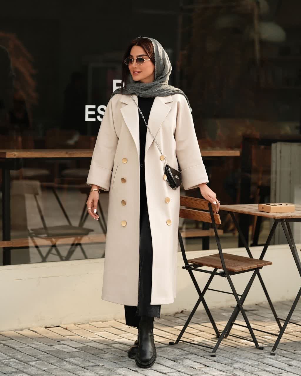 1805_ پالتو مزونی نازلی