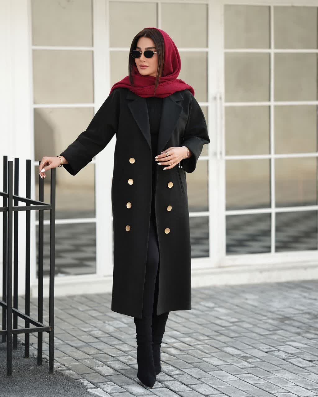 1805_ پالتو مزونی نازلی