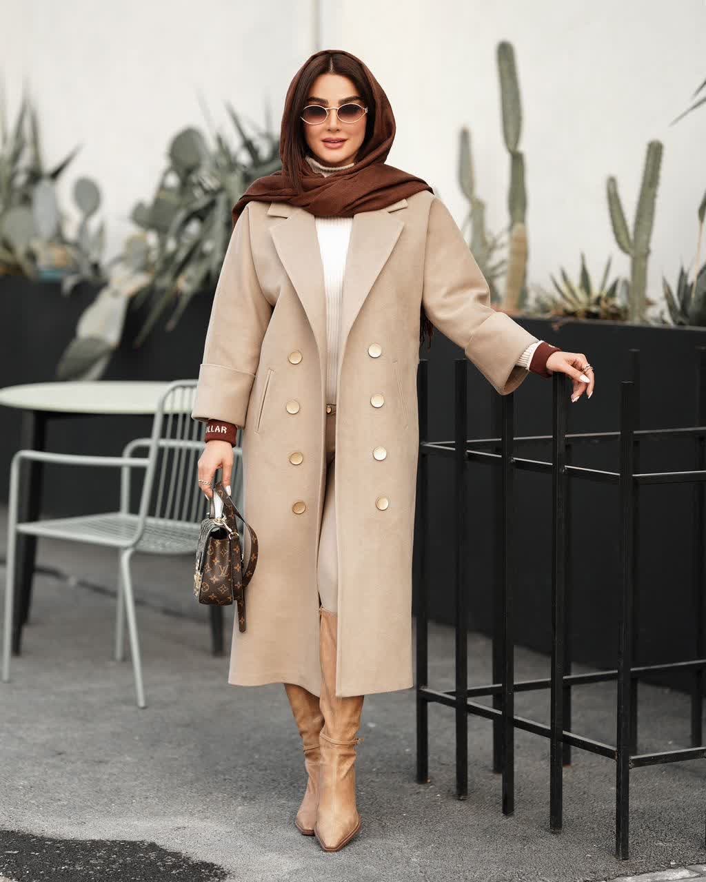 1805_ پالتو مزونی نازلی