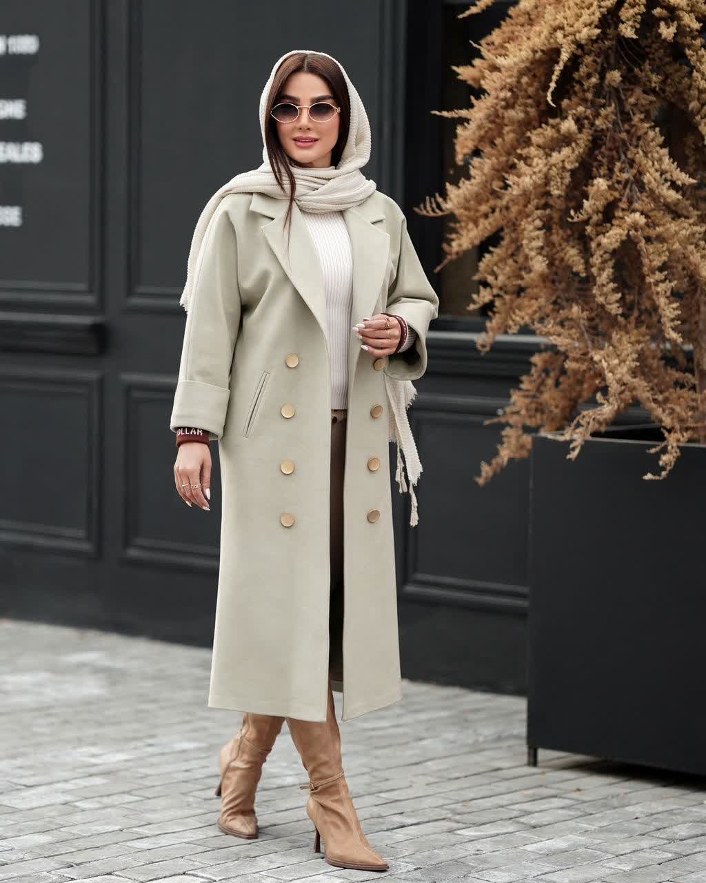 1805_ پالتو مزونی نازلی