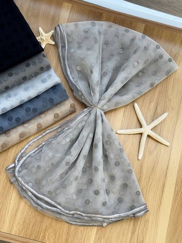 02517-شال خال خالی وارداتی