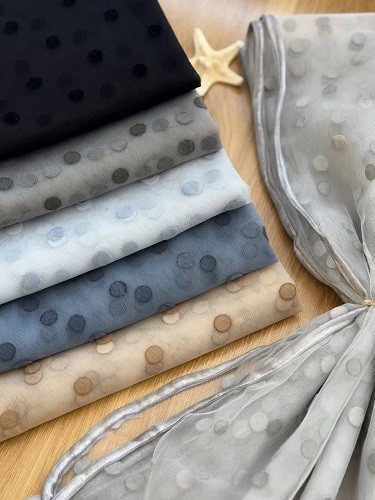 02517-شال خال خالی وارداتی