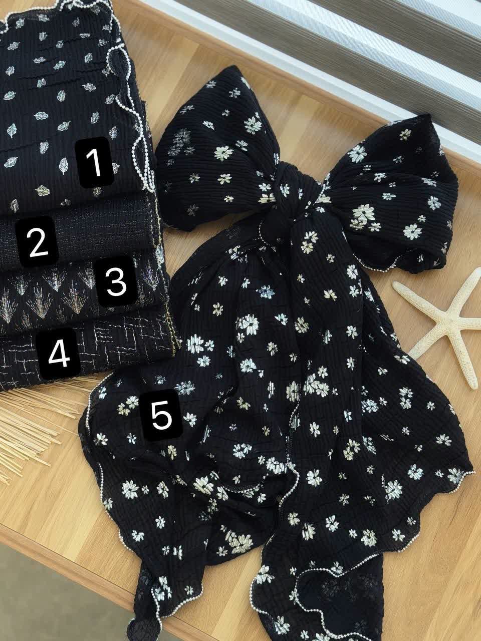 02520- شال پنج طرح ویسرود