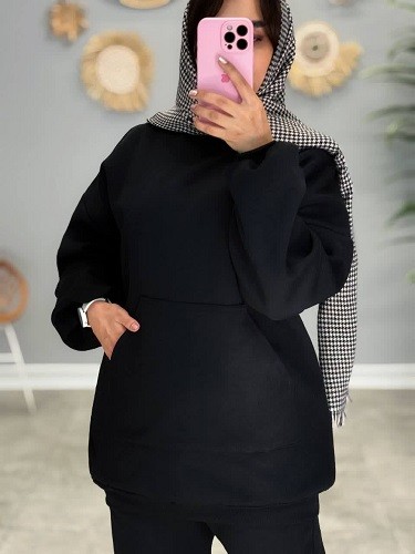 1824-ست هودی و شلوار اسپرت مین