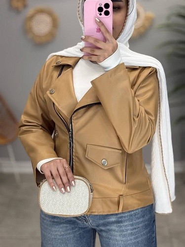 1826- کت چرم آماندا