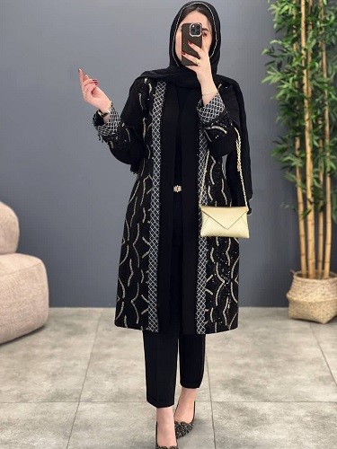 1827- مانتو مزونی آنا