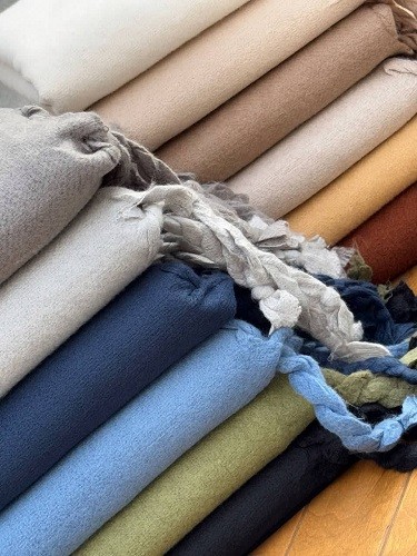 02525- شال موهر ریشه بافتی