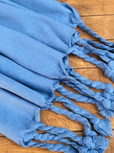 02525- شال موهر ریشه بافتی