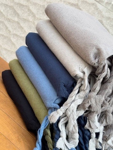 02525- شال موهر ریشه بافتی